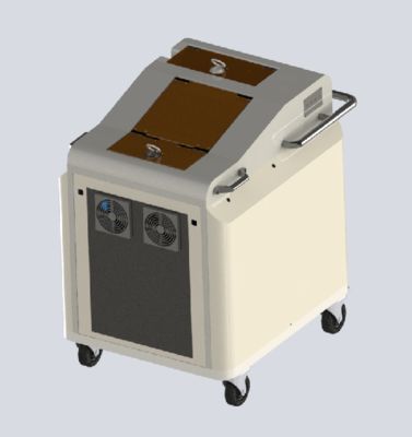 Harga yang bagus Mesin Pembersih Laser Genggam Fleksibel Untuk Cetakan Logam Daya 200w on line