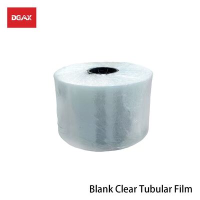 Harga yang bagus Mesin Pengemas Bahan Habis Pakai 200-350mm Film Tabung Transparan Kosong Film Tabung Putih Susu Satu sisi. on line